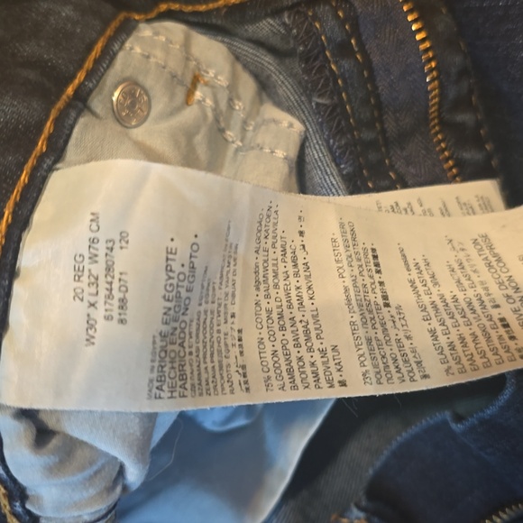 3 pairs Boys size 20 Levis Performance 511 Slim lot - Picture 3 of 3